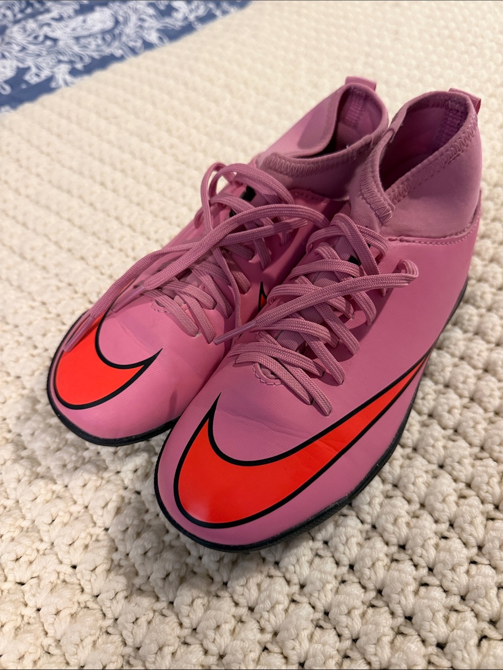 Nike Jr. Mercurial Superfly 10 Club Little/Big Kids' Turf High-Top Soccer Shoes